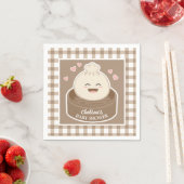 Een beetje dumpen is onderweg naar het Baby shower Servet (Insitu)