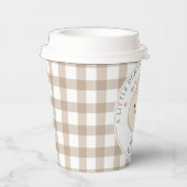 Een beetje dumpen is op de weg Baby shower papier Papieren Bekers (Rechts)