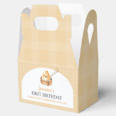 Een beetje Dumpling 1e Verjaardagsfeestje Favor Bo Bedankdoosjes (Geopend)