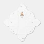 Een beetje dumpling Baby shower Bedankdoosjes (Uitgevouwen)