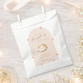 Een beetje Dumpling op de weg Schattige Baby Girl  Bedankzakje (Geknipt)