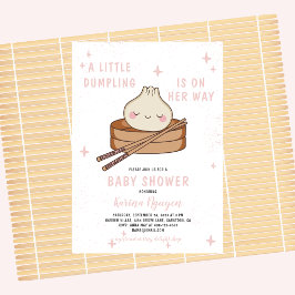 Een beetje duplexen is op weg naar Baby shower Kaart