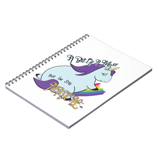 Een beetje een Mess, maar ik ben nog steeds Magisc Notitieboek (Linkerzijde)