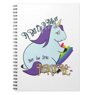 Een beetje een Mess, maar ik ben nog steeds Magisc Notitieboek