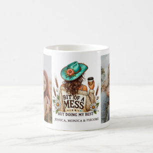 "Een beetje een puinhoop maar ik doe mijn best" Fo Koffiemok