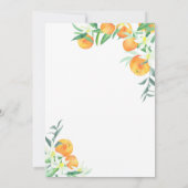 Een beetje een schattige baby shower kaart (Achterkant)