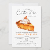 Een beetje een schattige taartpunt pompoen herfst  kaart (Voorkant)