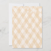 Een beetje eendje Baby shower Kaart (Achterkant)