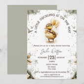 Een beetje eendje is op weg naar genderneutraal kaart (Voorkant / Achterkant)