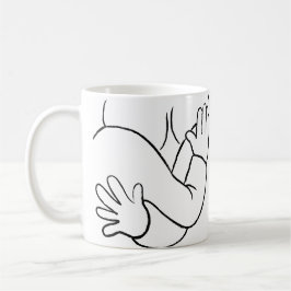 Een beetje empathie Classic witte koffie mok