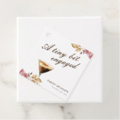 Een beetje espresso martini bruidsfeest bedankjes labels (In situ)