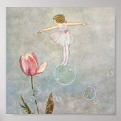 Een beetje feiel op een bubbeltje poster (Voorkant)