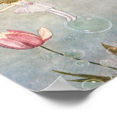 Een beetje feiel op een bubbeltje poster (Hoek)