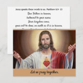 Een beetje gebeden voor je Kaart die je sluit op b (Voorkant / Achterkant)