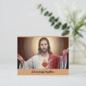 Een beetje gebeden voor je Kaart die je sluit op b (Staand voorkant)