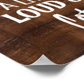 Een beetje gek Poster (Hoek)