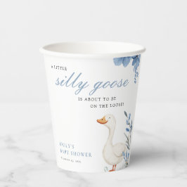 Een beetje Gekke Goose Boy Baby shower servetten Papieren Bekers