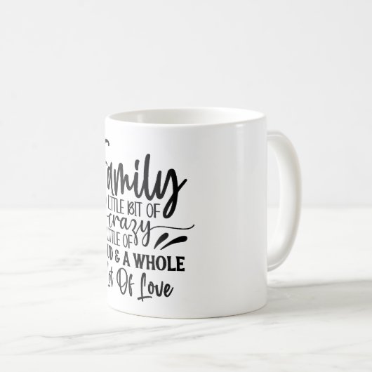 Een beetje gekke klassieke Mok (Voorkant rechts)