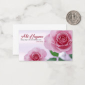 "Een beetje geur" Inspirerend Quote Notitiekaartje (Voorkant / Achterkant in situ)