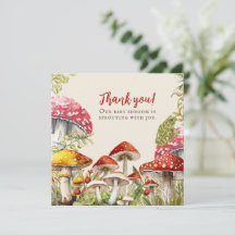 Een beetje grappige kerel baby shower bedankkaart