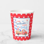 Een beetje hartbreker Baby shower papier Papieren Bekers (Voorkant)
