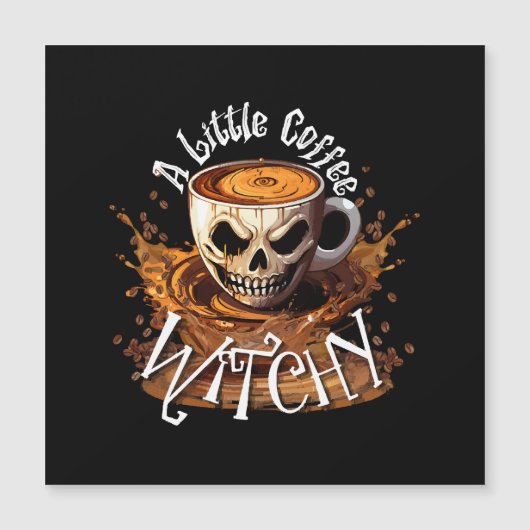 Een beetje heksig koffie (Voorkant)