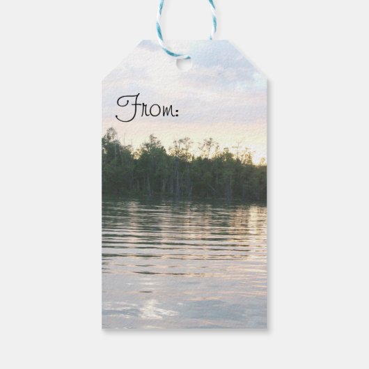 Een beetje hemel cadeaulabel (Achterkant)