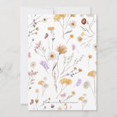 Een beetje Honey Baby shower Baby Bingo Kaart (Achterkant)