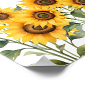 Een beetje Honey Bee Baby shower Welkom Poster (Hoek)