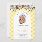 Een beetje honing genderneutraal Herfst Baby showe Kaart (Voorkant)
