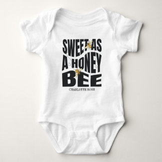 Een beetje honing is op komst Baby Shower Romper