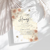 Een beetje honing is op weg naar Boho Baby shower Kaart