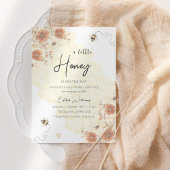 Een beetje honing is op weg naar Boho Baby shower Kaart