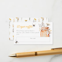 Een Beetje Honing Onderweg Aquarel Baby Shower