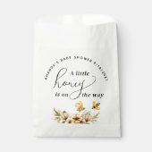 Een beetje honingbij Baby shower Bedankzakje (Voorkant)