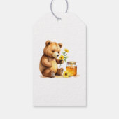 Een beetje honingbij Baby shower Cadeaulabel (Achterkant)