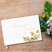 Een beetje honingbij Baby shower Gastenboek