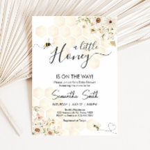 Een beetje honingbij Baby shower