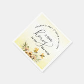 Een beetje honingbij Baby shower Servet (Hoek)