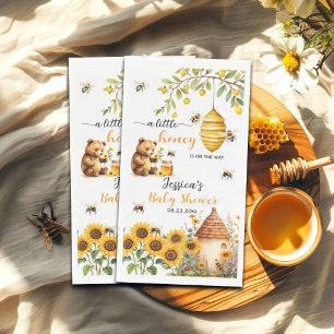 Een beetje honingbij Baby shower Servet