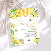 Een beetje honingbij geel budget baby shower