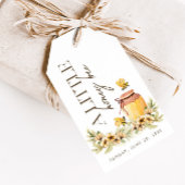 Een beetje honingbij - Spring Baby shower Favor Cadeaulabel