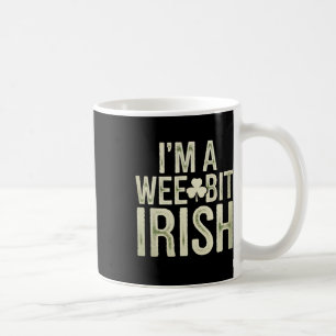 Een Beetje Iers Grappige St. Patrick Ik Ben Een Be Koffiemok