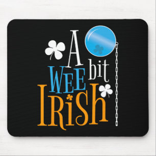 Een beetje Ierse trots St Patricks Day Shamrock Gr Muismat