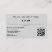 Een beetje iets om de volgende keer uit te pakken  kortingskaartje (Achterkant)