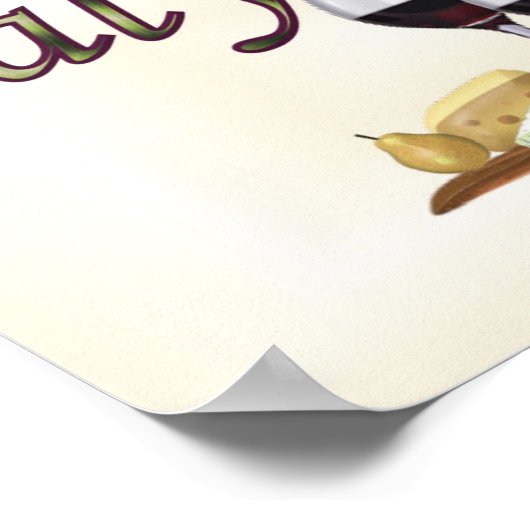 Een beetje Italië Poster (Hoek)