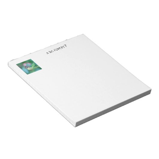 Een beetje Jumpy?! Notitieblok (Schuin)