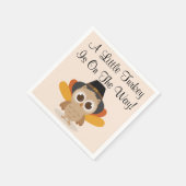 Een beetje kalkoen servet (Hoek)