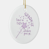 Een beetje keramisch ornament (Rechts)