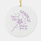 Een beetje keramisch ornament (Voorkant)